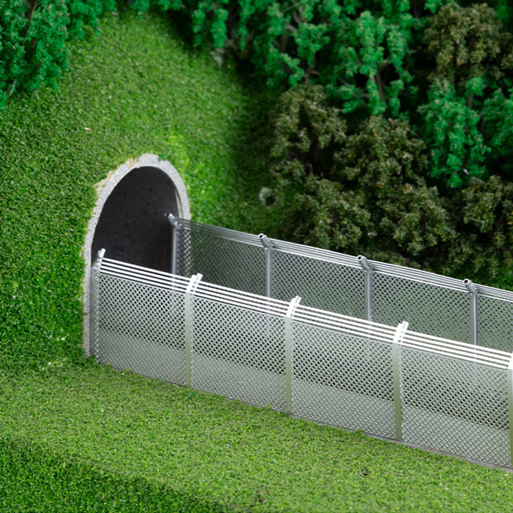 Desk Setup Modern - Miniature Fence Model Fence Barriers Net