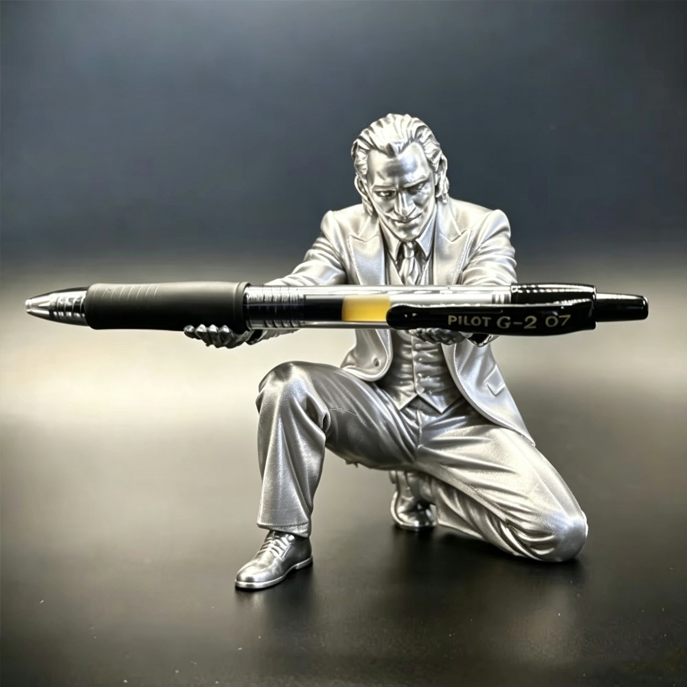 Desk Setup Aesthetic - Creative Joker Pen Holder 3D Printing