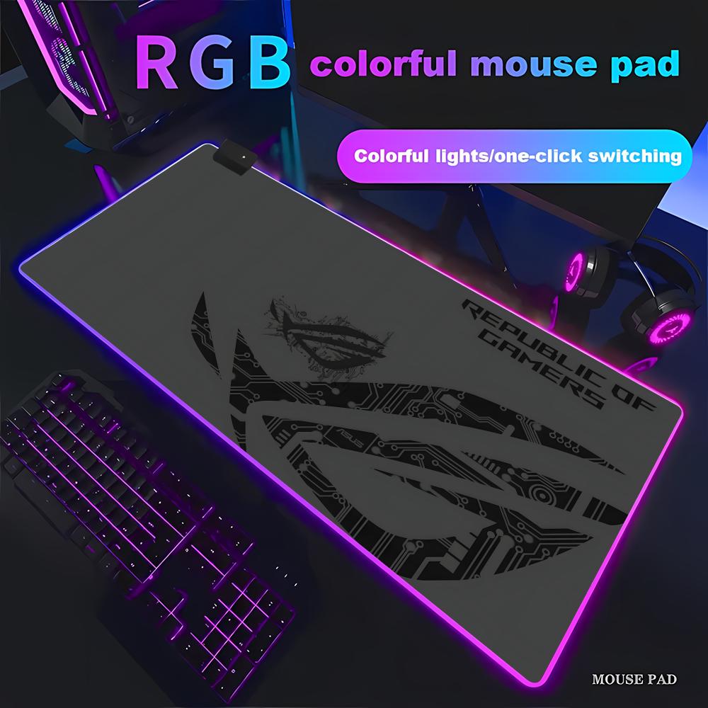 Desk Setup Rgb - 1pc Large Gaming HYBXAXC RGB Circuit
