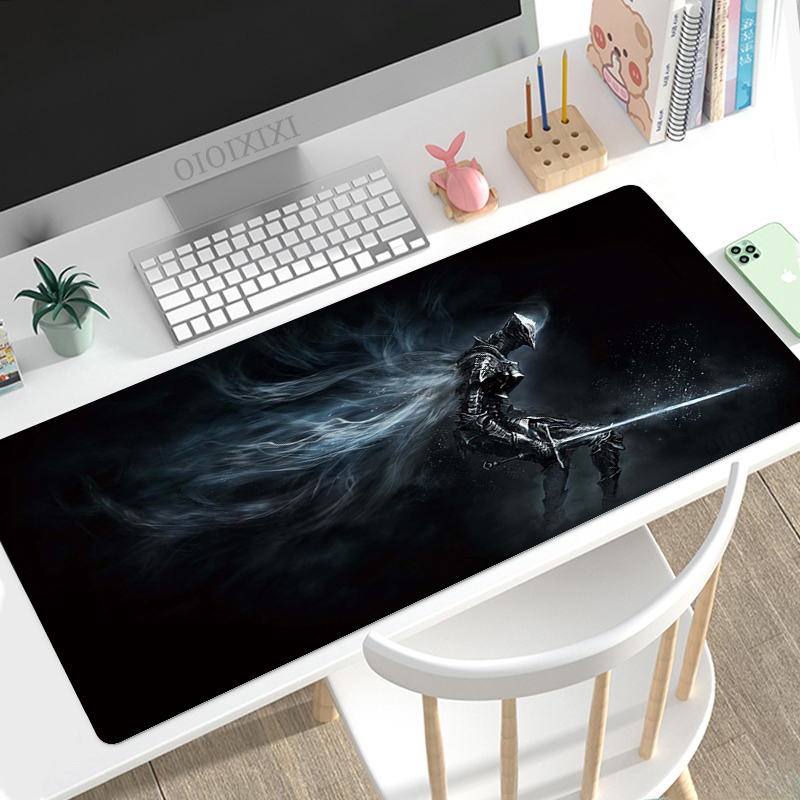 Desk Setup Dark - Dark Souls Mouse Pad Gamer XL
