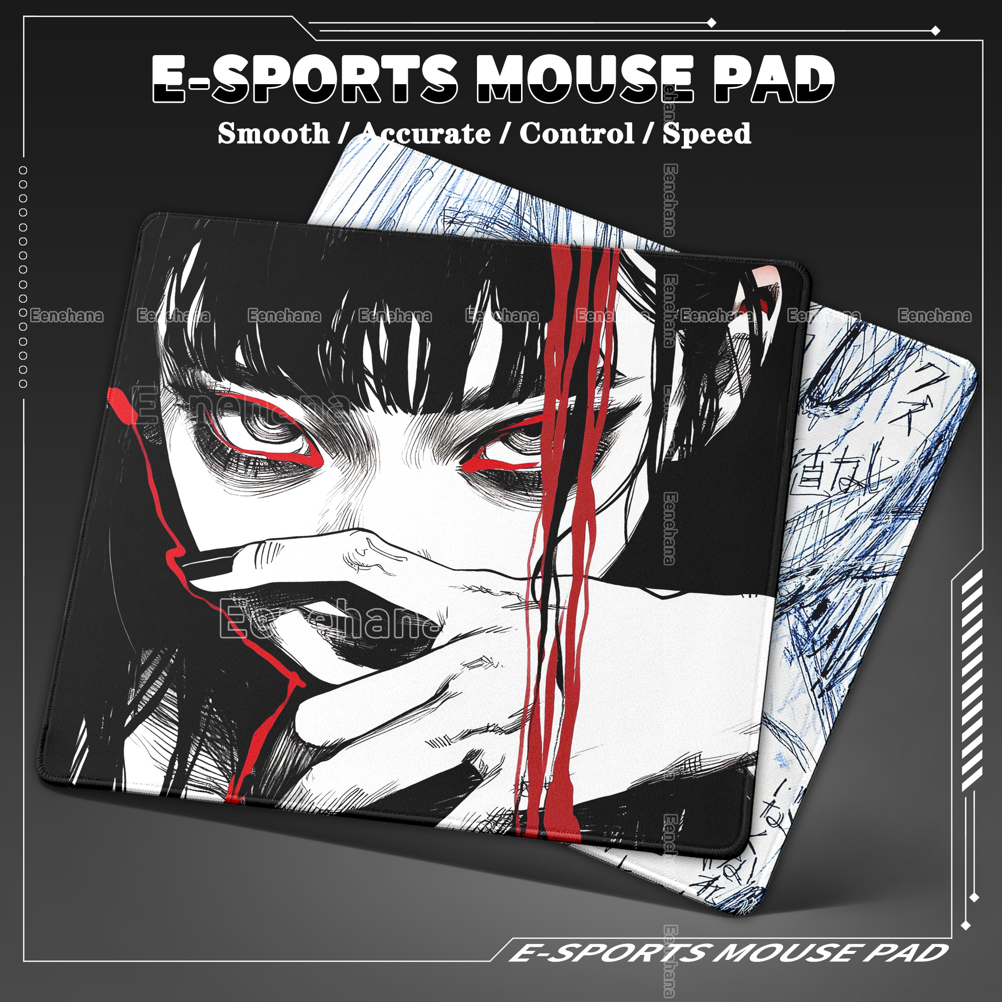 Bizarre Aesthetics Anime Girl  - огляд і ціна Desk Setup Dark