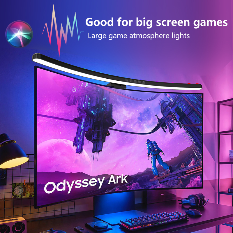 RGB Light Bar Monitor Smart Wi - огляд і ціна Desk Room Setup