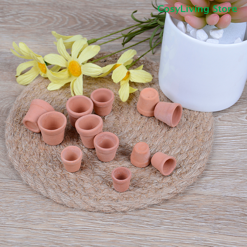 12Pcs/Set 1:12 Miniature Handm - огляд і ціна Desk Setup Plant