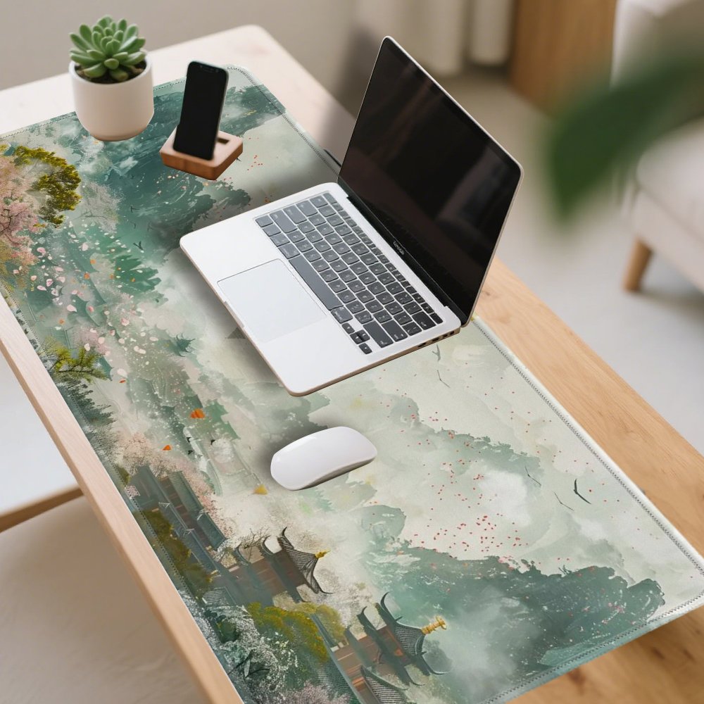 Office Mouse Pad Desk Mat Larg - огляд і ціна Desk Setup For Working From Home