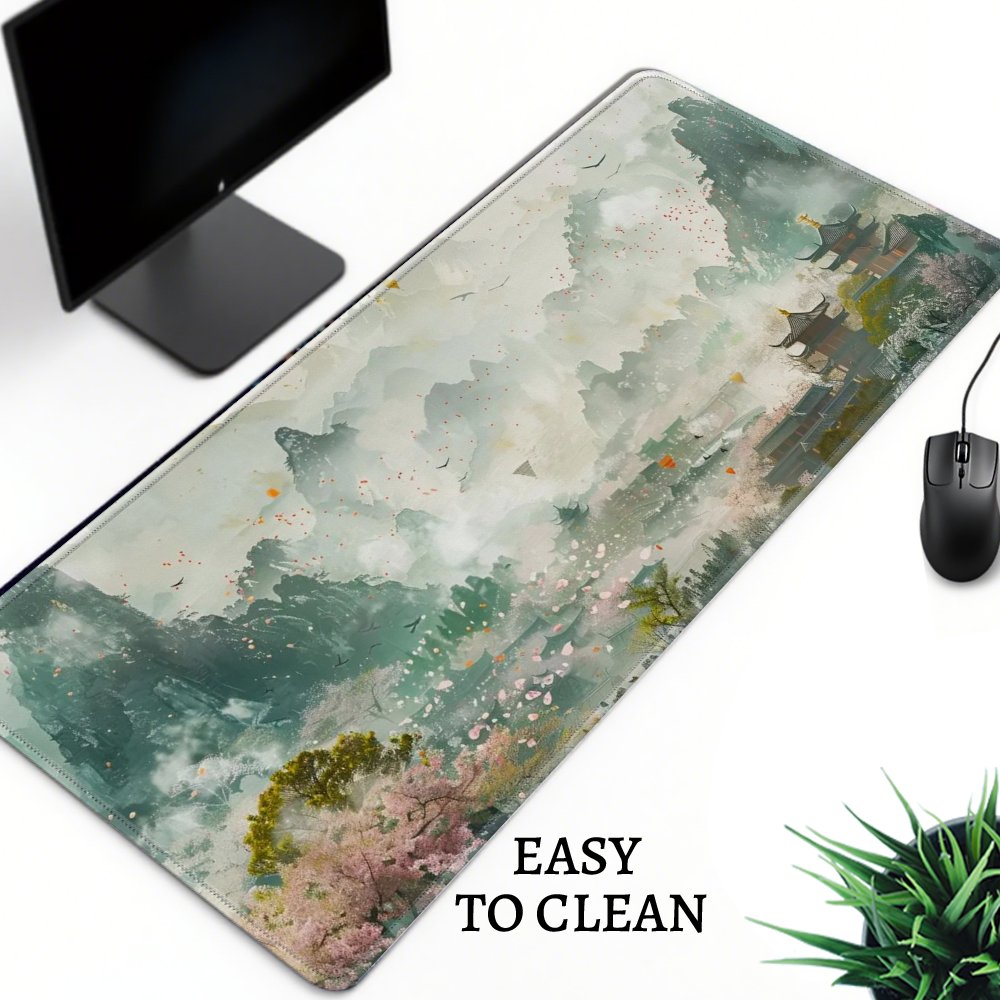 Office Mouse Pad Desk Mat Larg - огляд і ціна Desk Setup For Working From Home