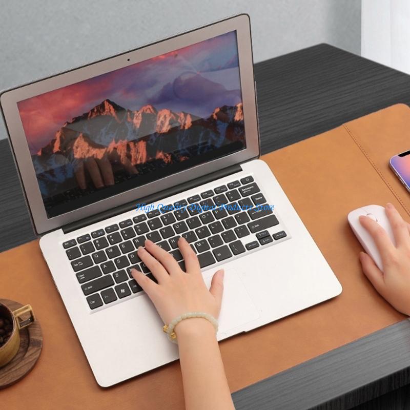 U2JE Premium PU Leather Desk P - огляд і ціна Desk Setup Charging Station