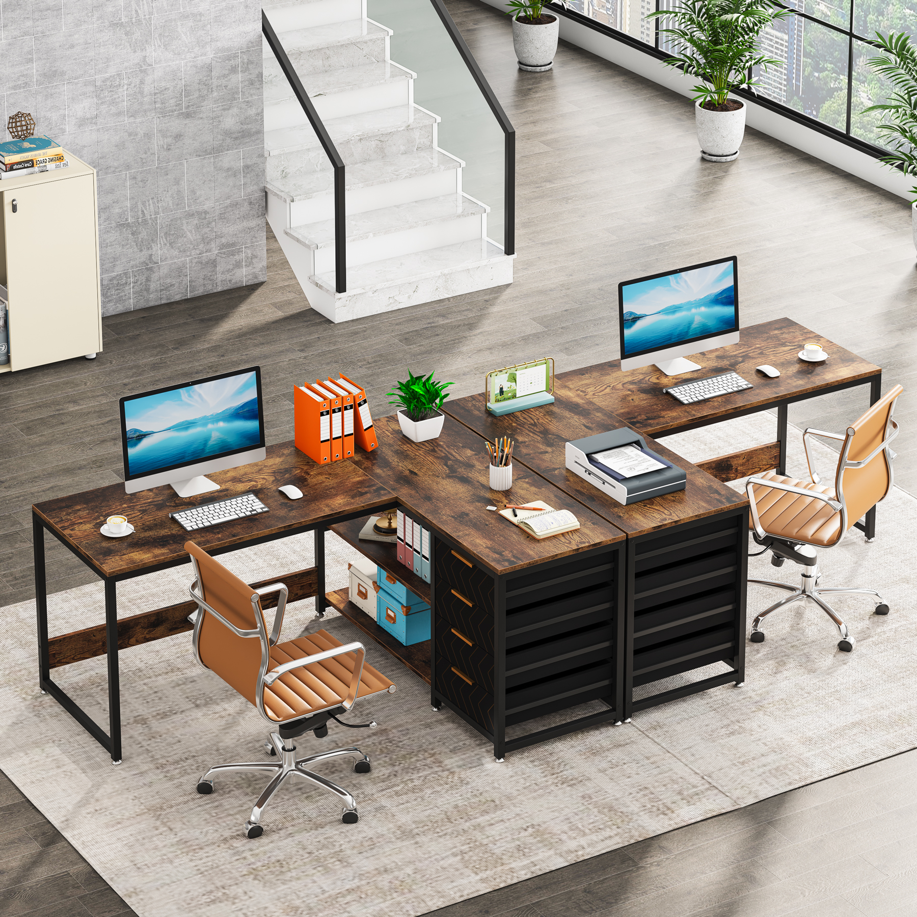 Tribesigns L Shaped Computer D - огляд і ціна Gaming Setup Desk