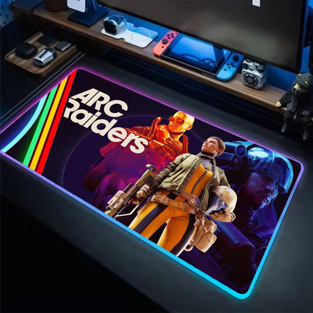 ARC Raiders Mouse Pad Anime Ga - огляд і ціна Desk Setup Rgb