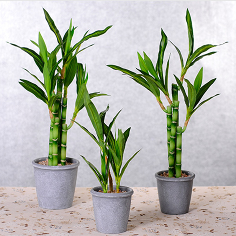 New 40cm rFtificial Lucky Bamb - огляд і ціна Desk Setup Plant