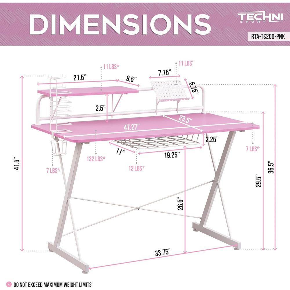 Elevated Monitor Stand Gaming  - огляд і ціна Gaming Setup Desk