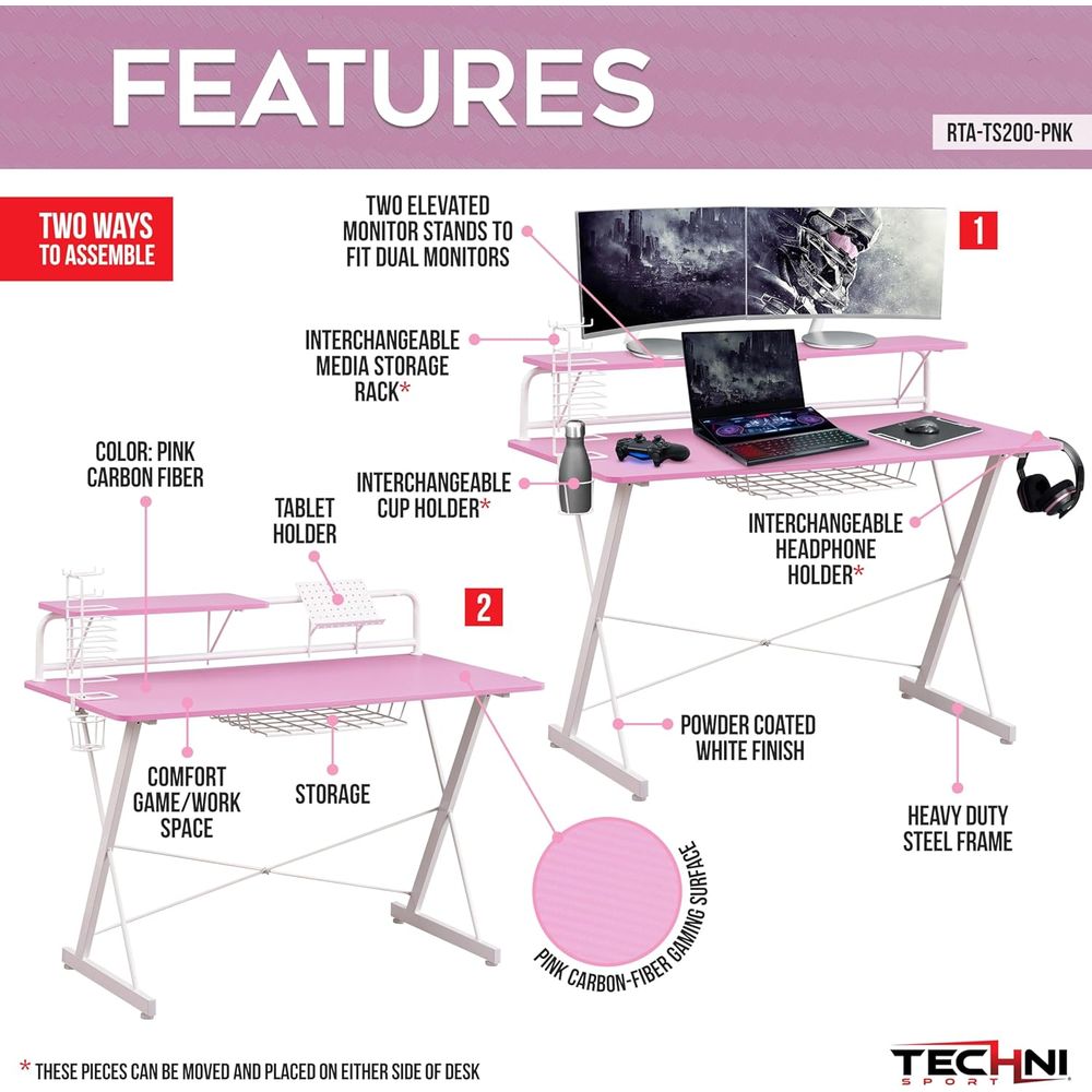 Elevated Monitor Stand Gaming  - огляд і ціна Gaming Setup Desk