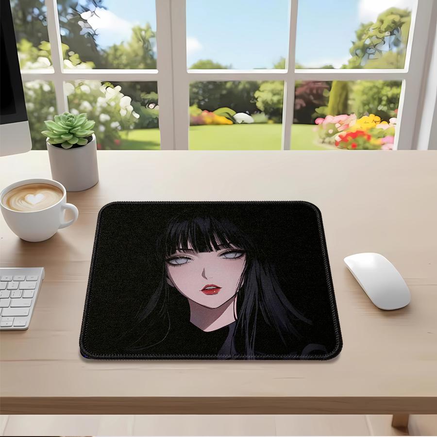 Dark Cartoon Witch Waterproof  - огляд і ціна Desk Setup Dark
