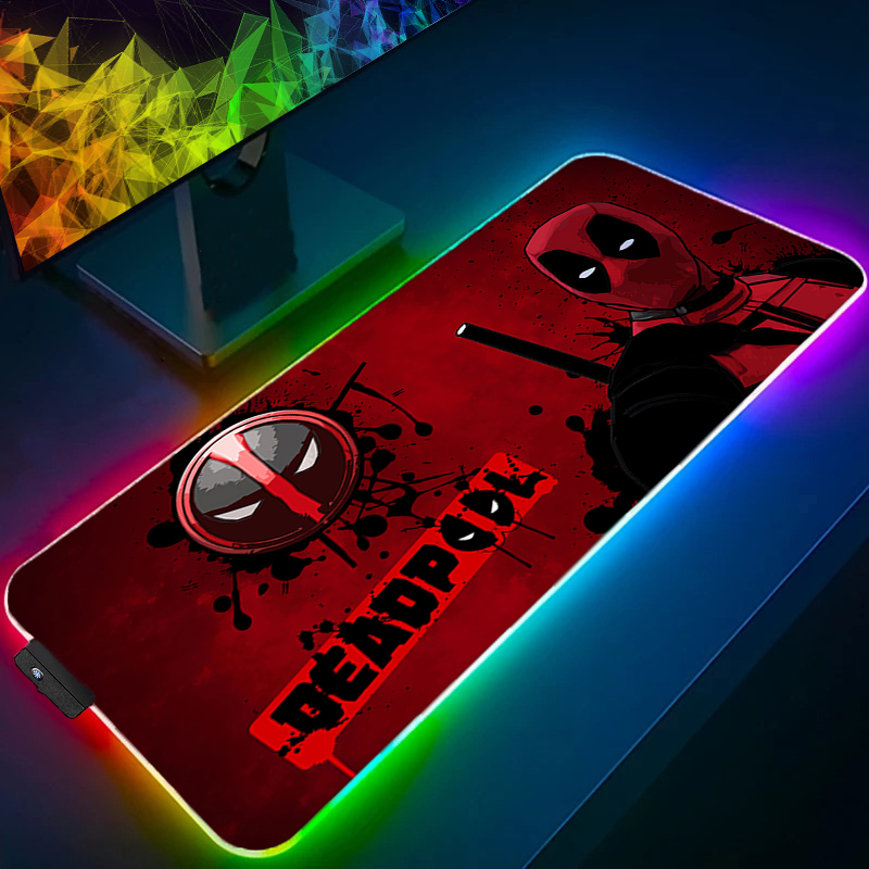 LED Mouse Pad Gaming Backlight - огляд і ціна Desk Setup Rgb