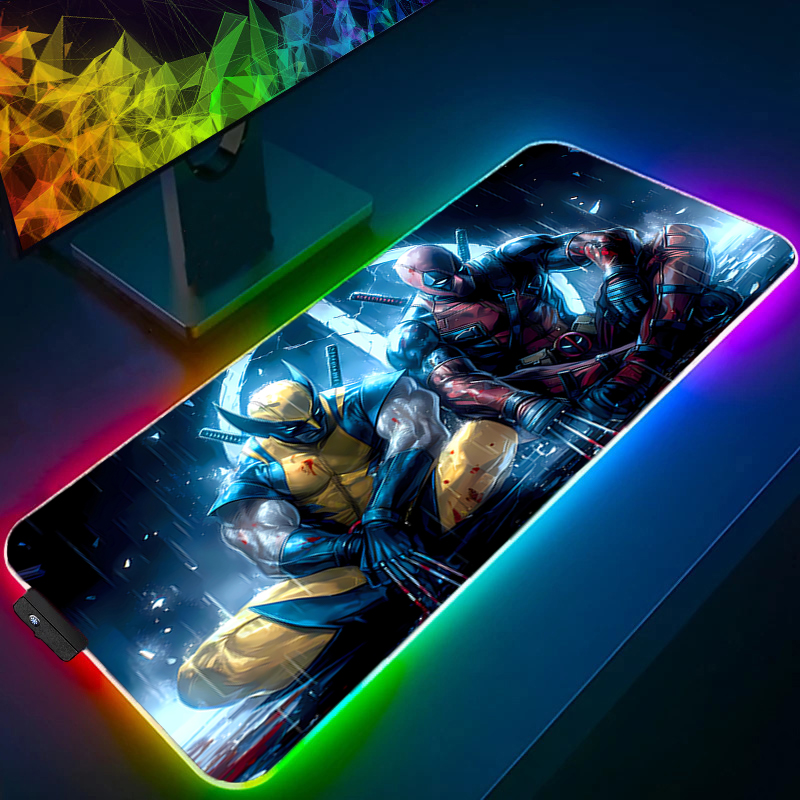 LED Mouse Pad Gaming Backlight - огляд і ціна Desk Setup Rgb