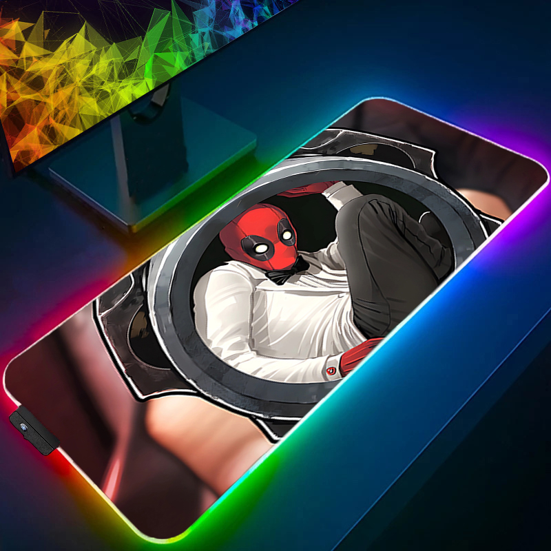 LED Mouse Pad Gaming Backlight - огляд і ціна Desk Setup Rgb