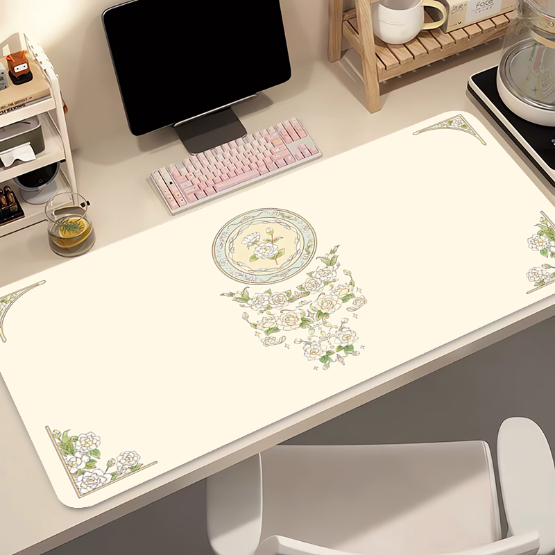 Gaming Extended Mouse Pad Game - огляд і ціна Desk Setup Pink