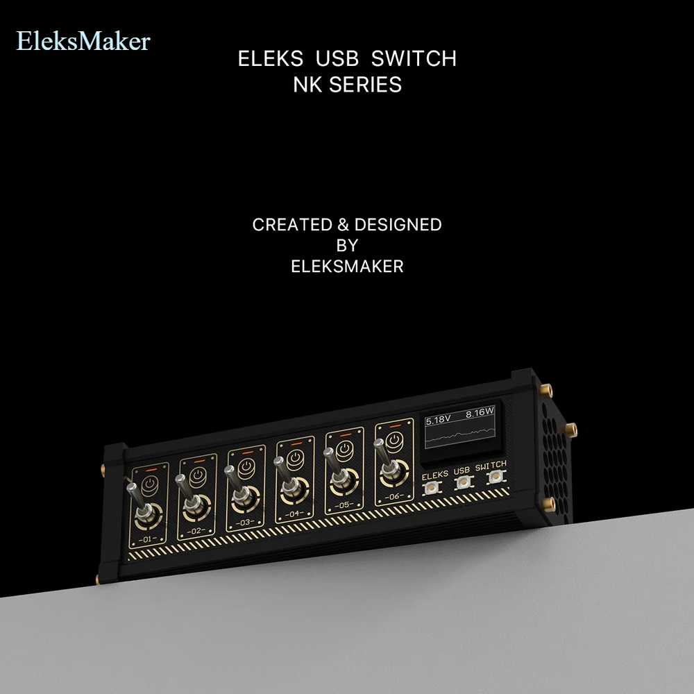 EleksMaker NK Switch USB Hub E - огляд і ціна Desk Setup Hub