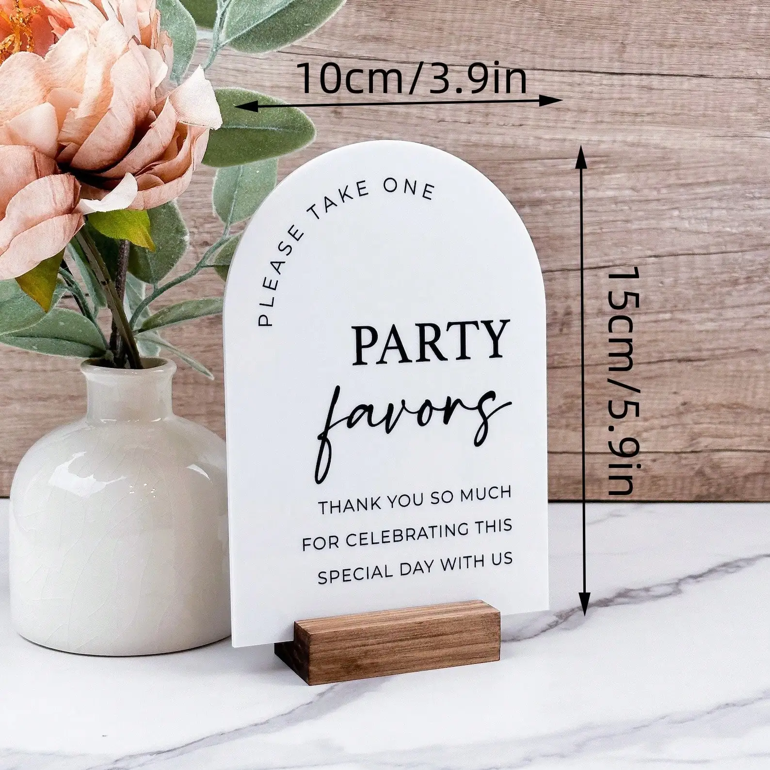 Party Favors Arch Table Sign,  - огляд і ціна Desk Setup Modern
