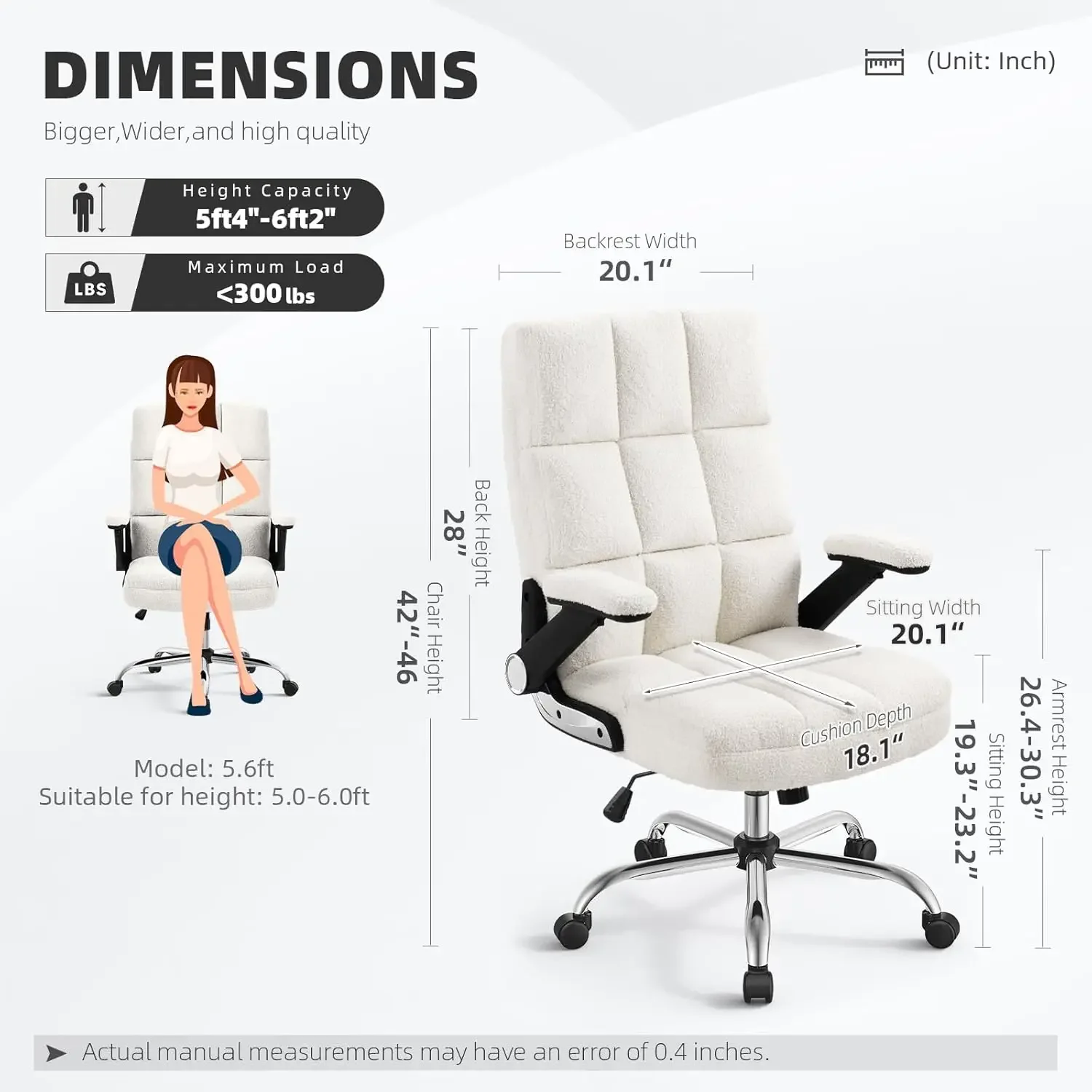 ergonomic high-back desk chair - огляд і ціна Desk Room Setup