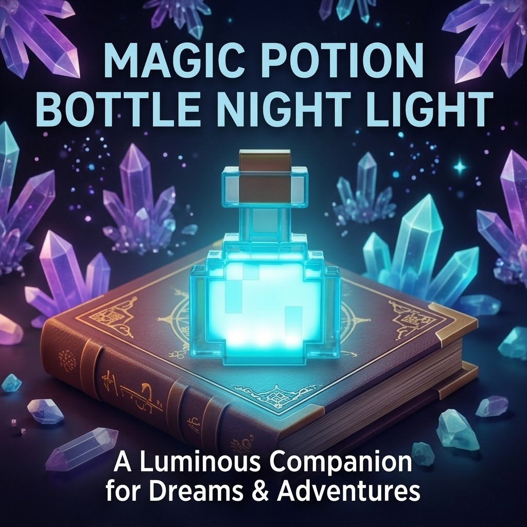 2026 Trendy Pixel Potion Bottl - огляд і ціна Desk Room Setup