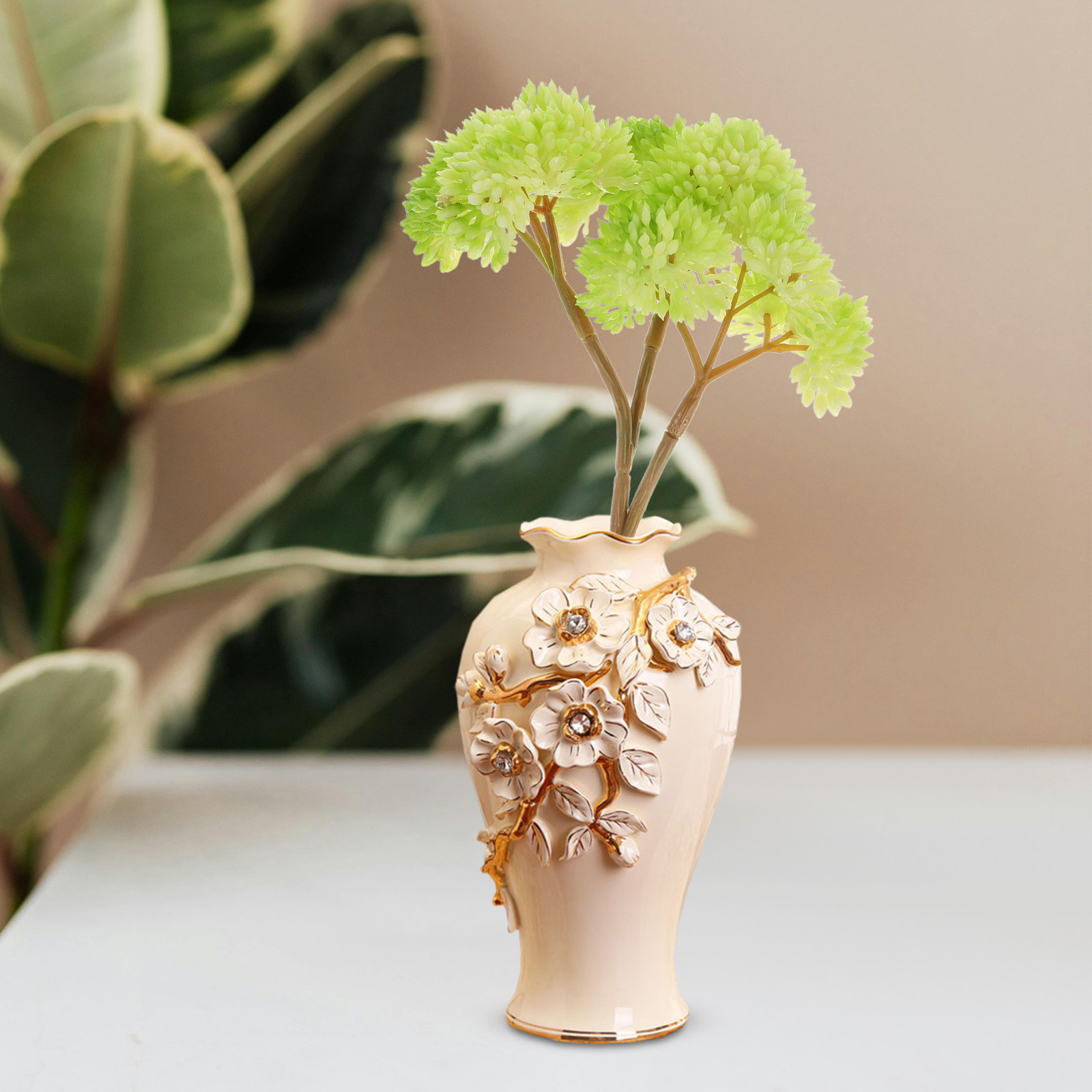 Realistic Faux Succulent Plant - огляд і ціна Desk Setup Photography