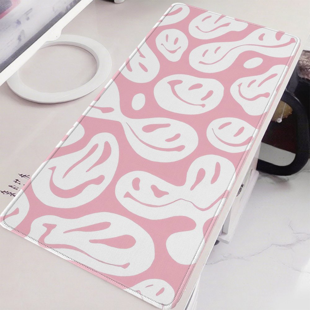 Aesthetic Pink Desk Mat Large  - огляд і ціна Desk Setup Aesthetic