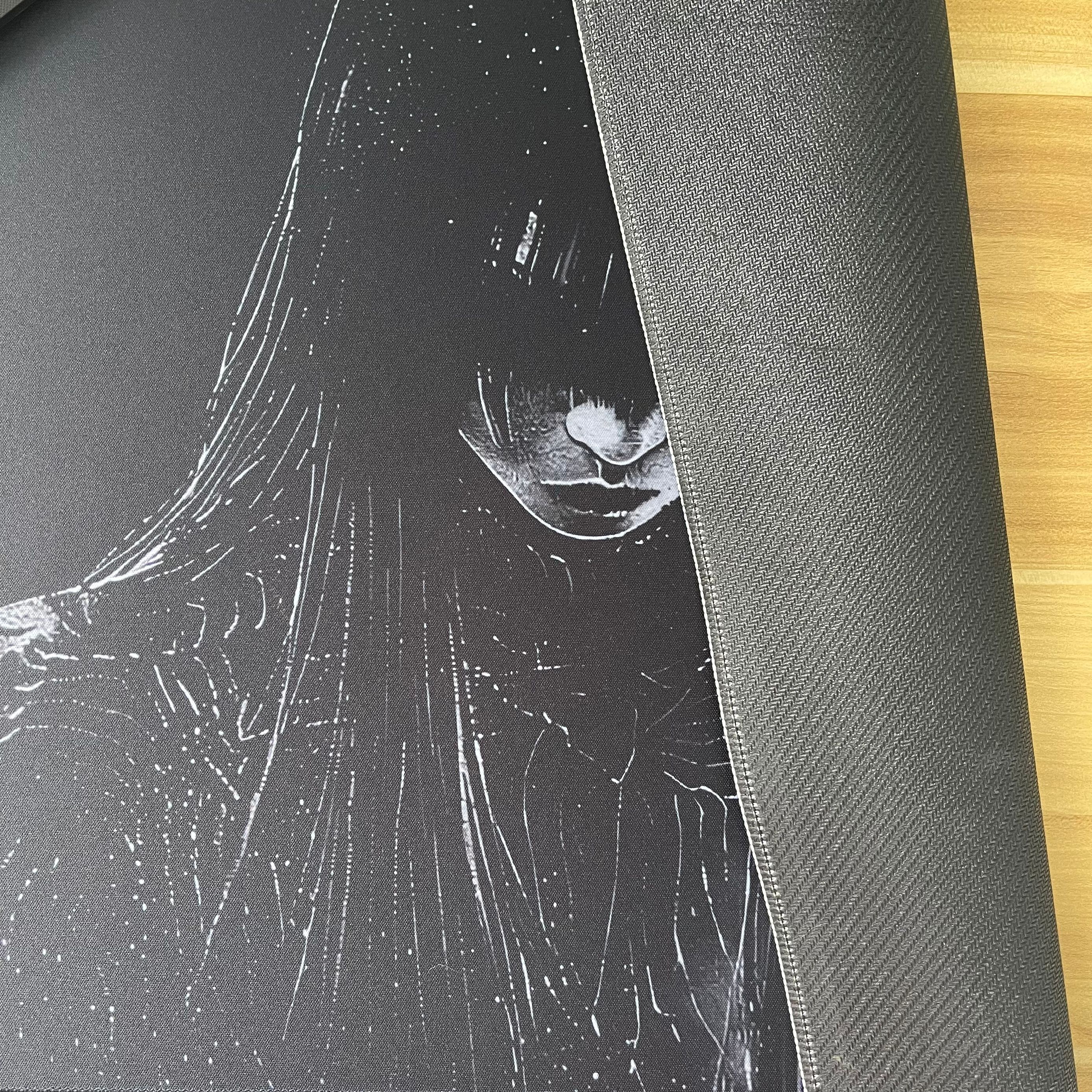 Mouse pad dark style themed pa - огляд і ціна Desk Setup Dark