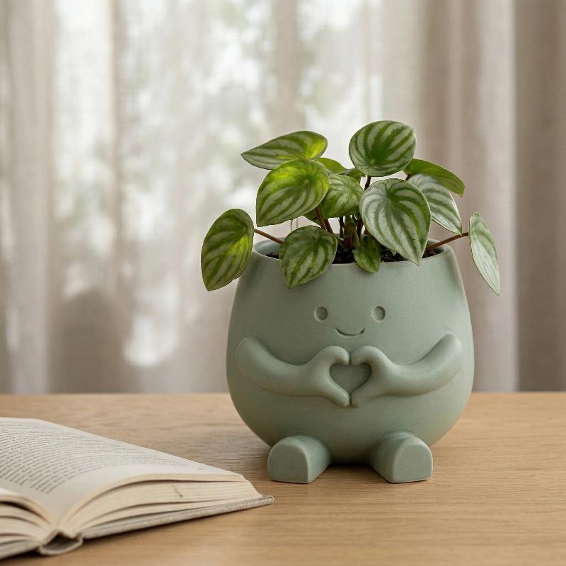 Unique Sitting Chair Face Flow - огляд і ціна Desk Setup Plant