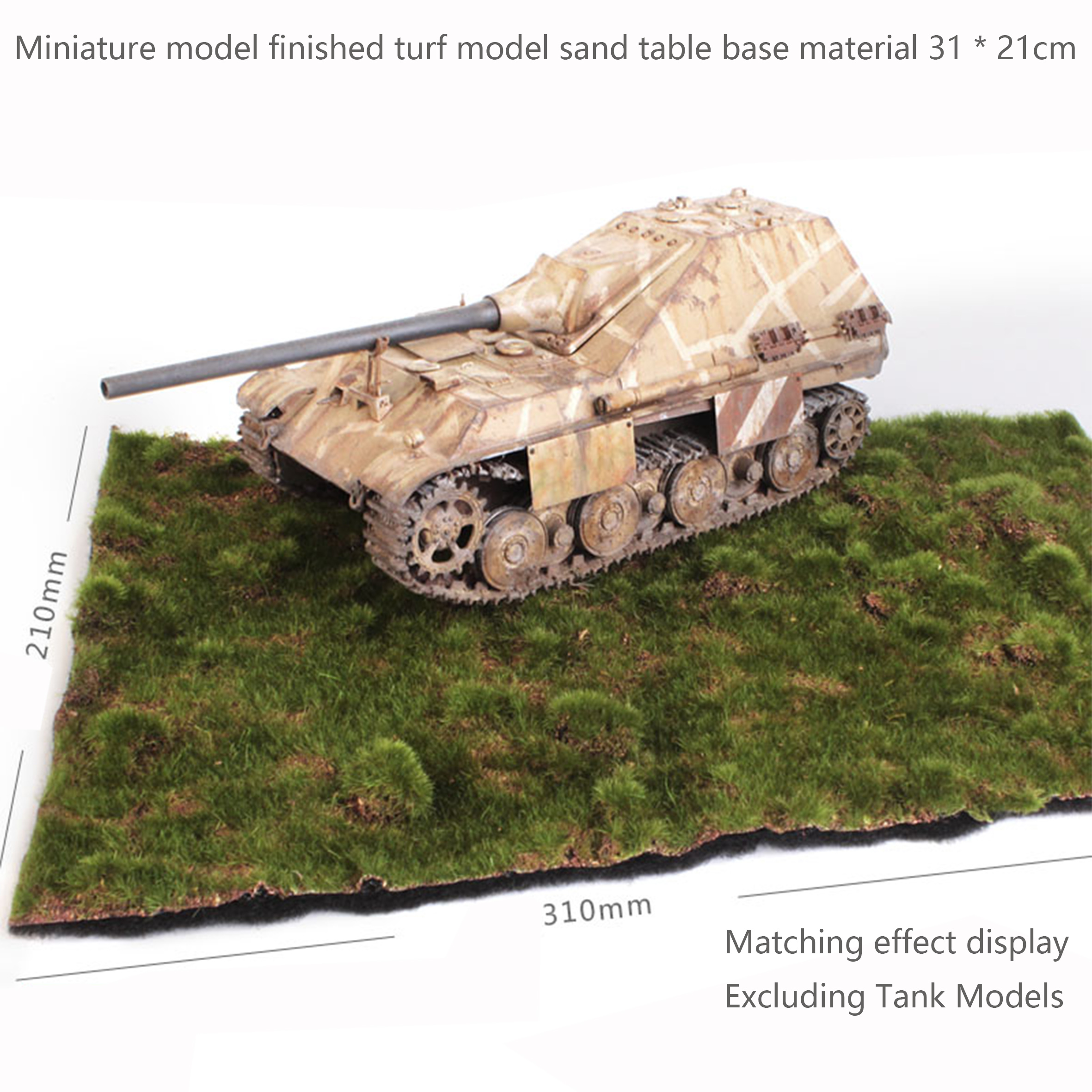 Miniature model finished turf  - огляд і ціна Desk Setup Modern