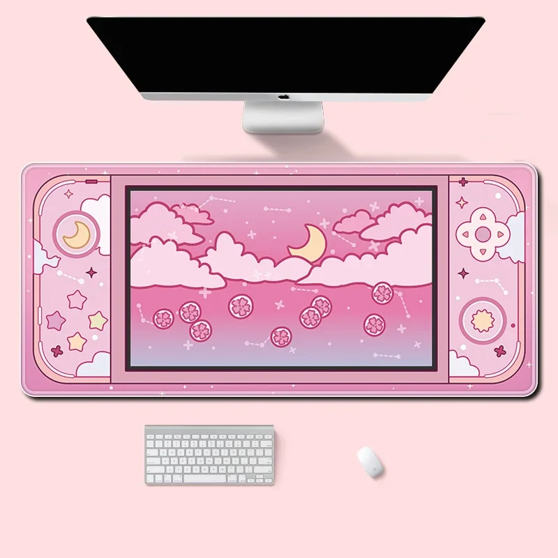 Moon and Stars Large Desk Mat  - огляд і ціна Desk Setup Aesthetic