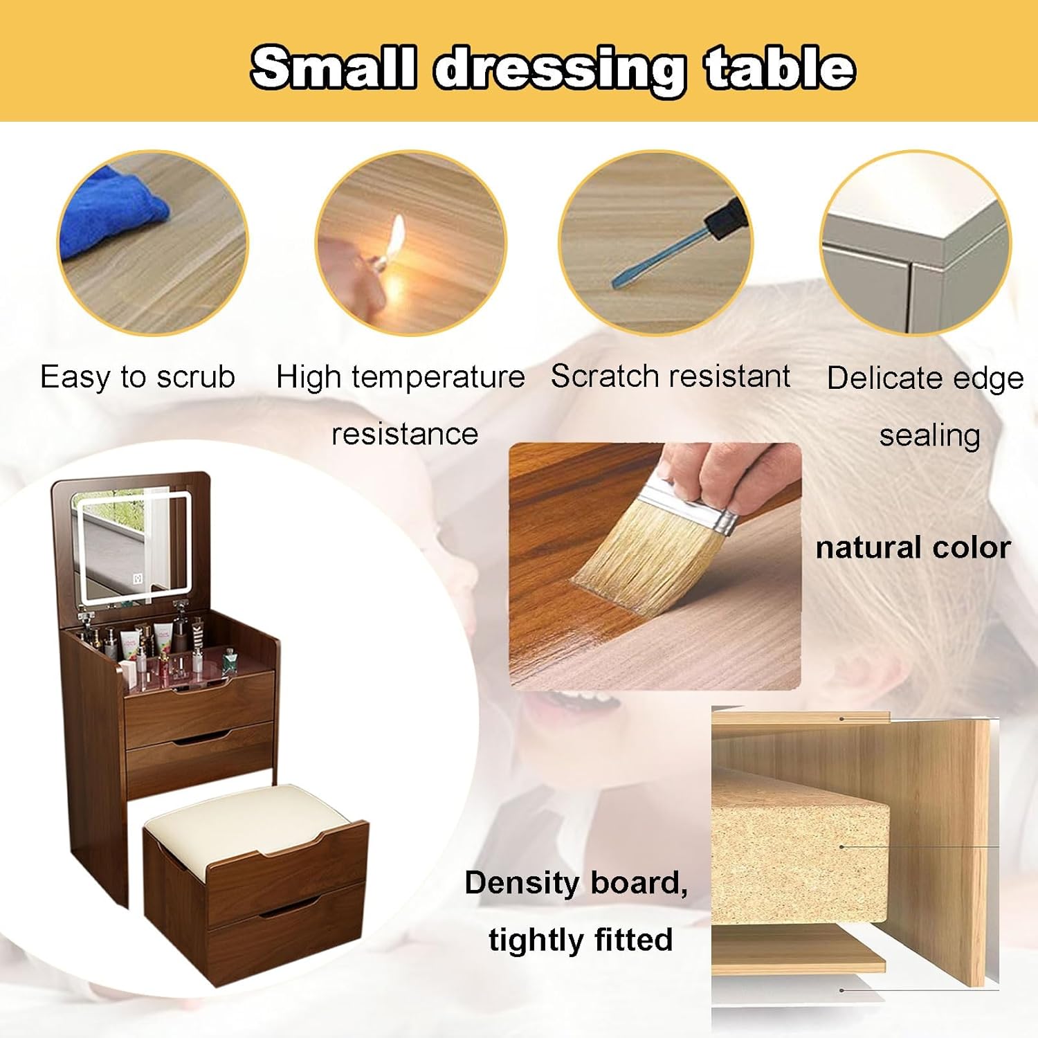 3 in 1 Vanity Desk with Plip T - огляд і ціна Desk Setup In Small Bedroom