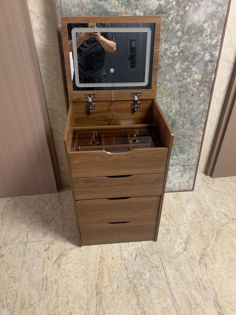 (60cm) 3 in 1 Vanity Desk with - огляд і ціна Desk Setup In Small Bedroom