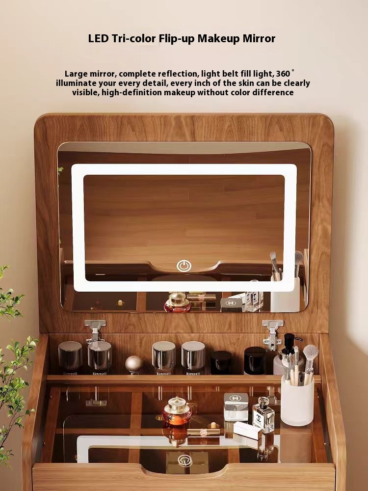 (60cm) 3 in 1 Vanity Desk with - огляд і ціна Desk Setup In Small Bedroom