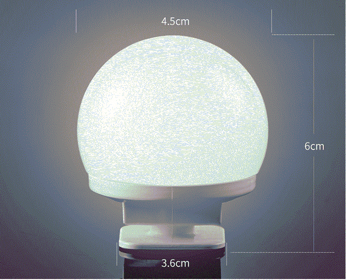 LED Light Paste Mirror Makeup  - огляд і ціна Desk Setup Modern