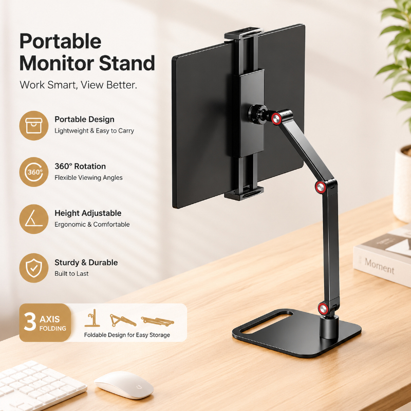 Expandable Portable Monitor Mo - огляд і ціна Desk Setup Aesthetic