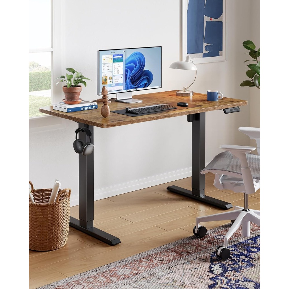 HUANUO 63 x 28 Electric Standi - огляд і ціна Desk Setup Headphone Stand