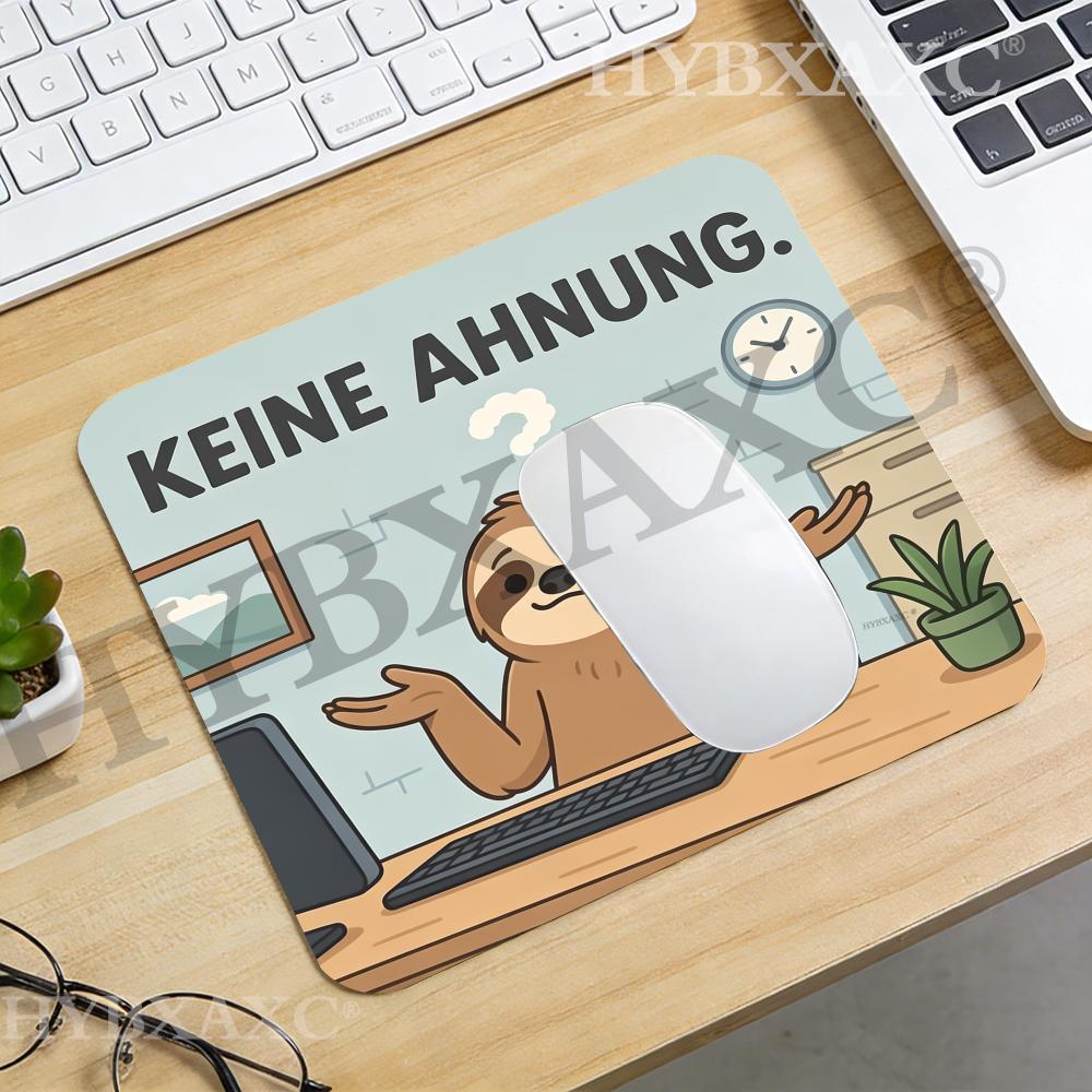 HYBXAXC Funny Sloth Keine Ahnu - огляд і ціна Desk Setup For Working From Home