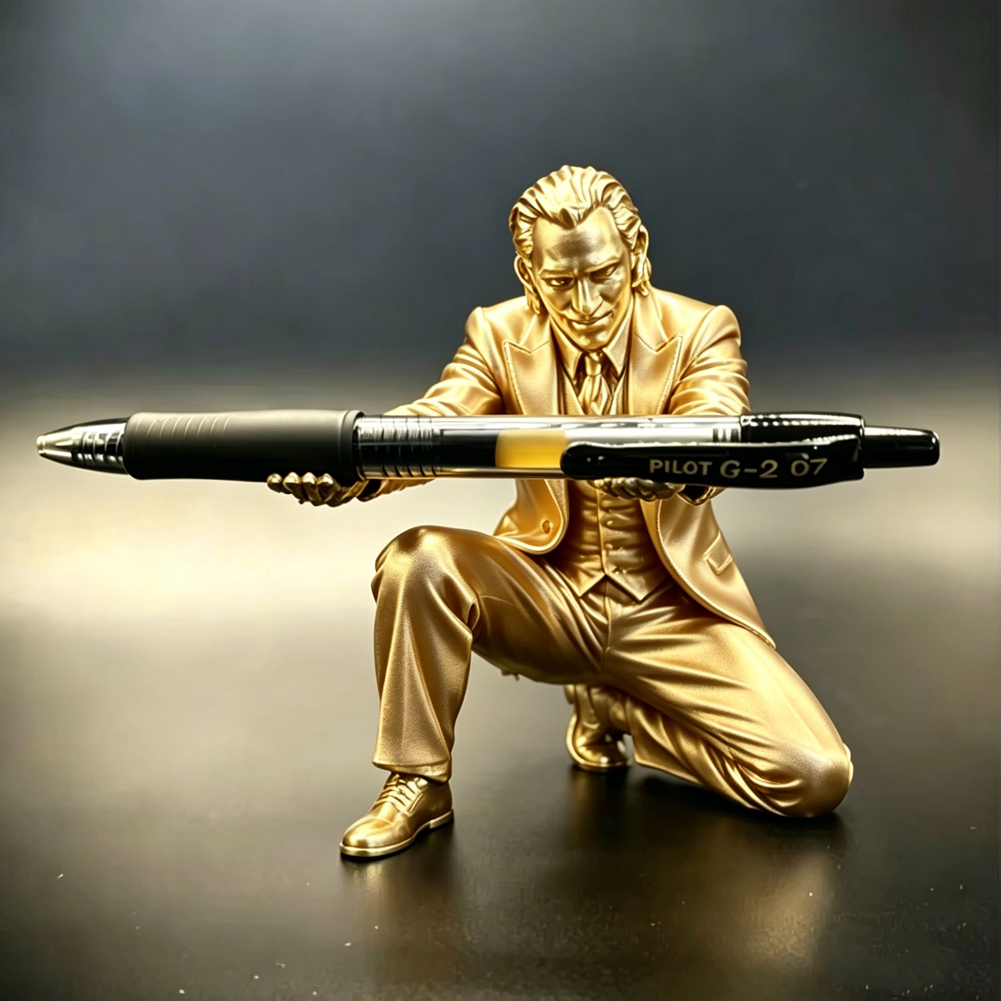 Creative Joker Pen Holder 3D P - огляд і ціна Desk Setup Aesthetic