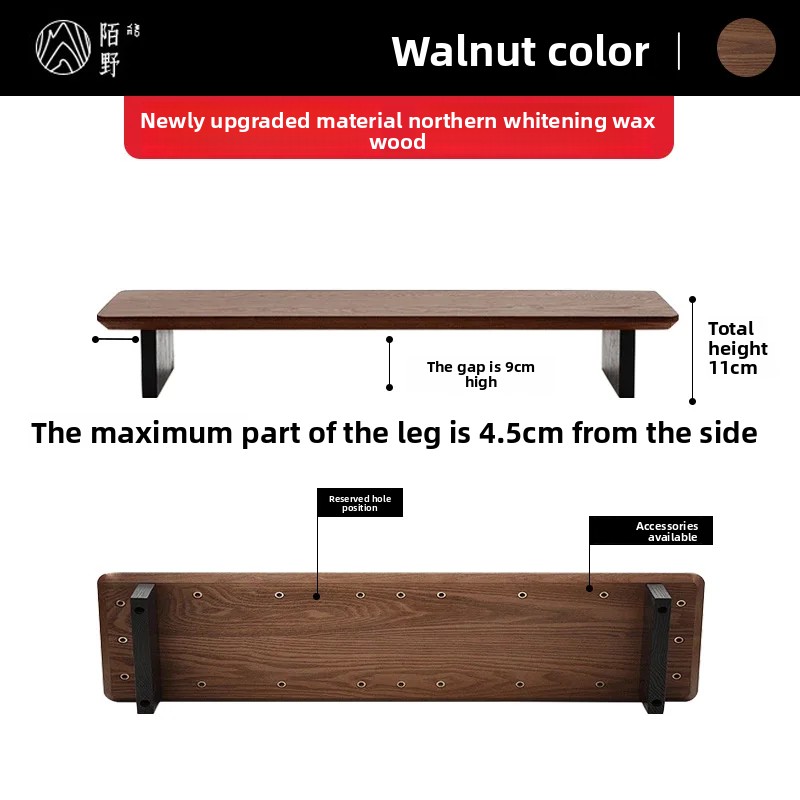 Solid Wood Monitor Riser Stand - огляд і ціна Desk Room Setup