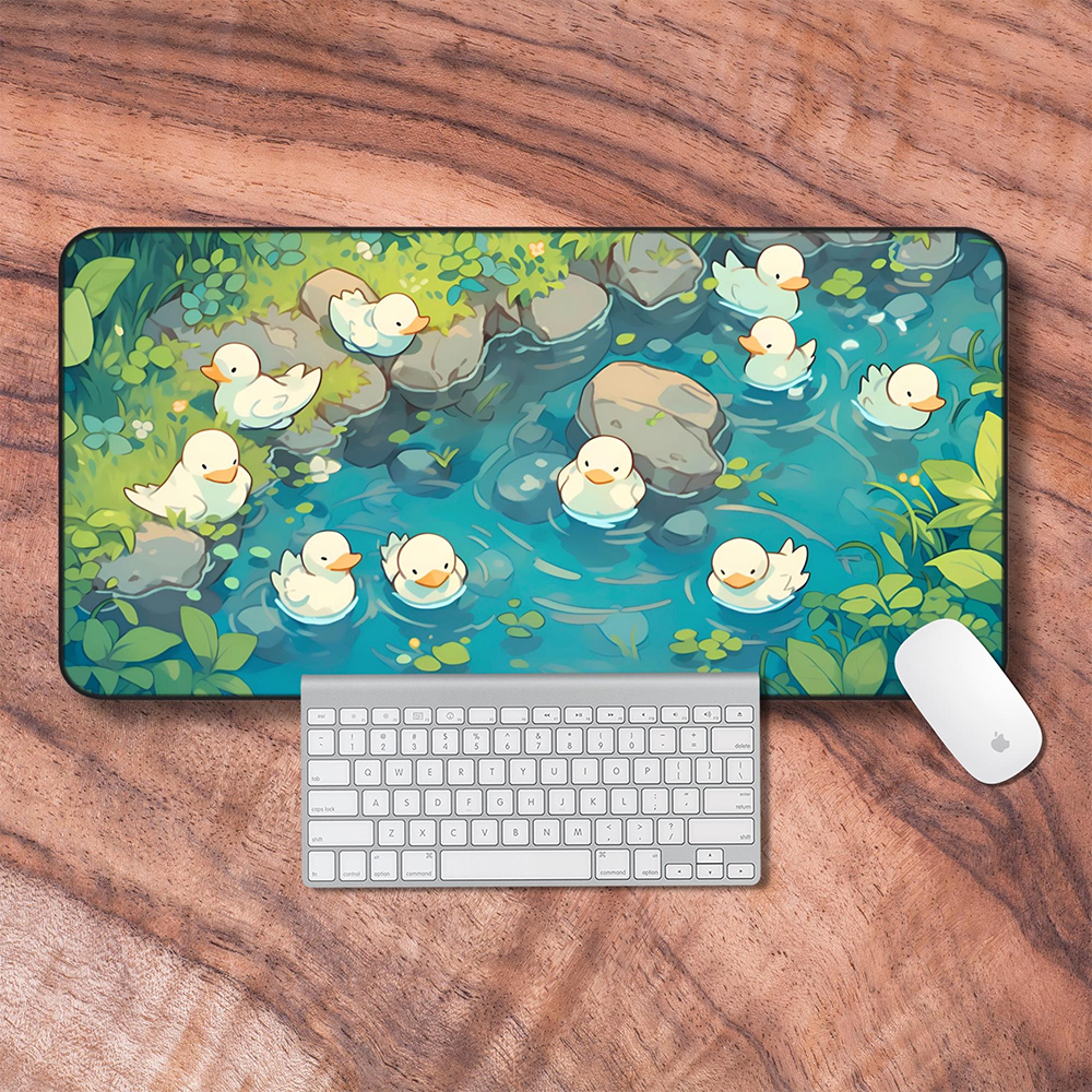 Kawaii Cute Duck Gaming Mouse  - огляд і ціна Desk Setup Aesthetic