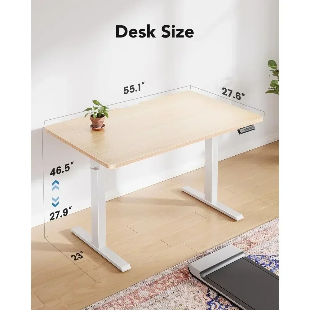 HUANUO 55 x 28 Electric Standi - огляд і ціна Desk Setup Headphone Stand