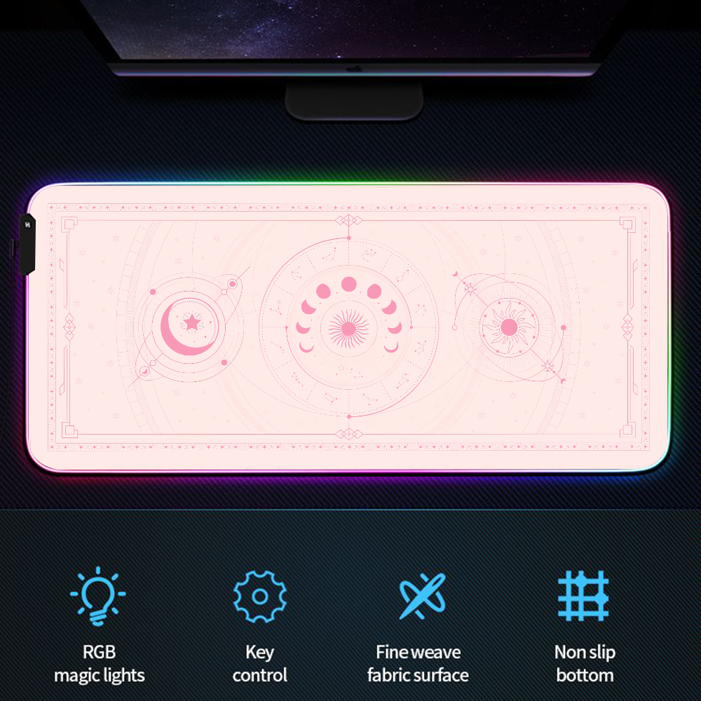 Pc Gamer Xxl Mouse Pad Oracle- - огляд і ціна Desk Setup Rgb