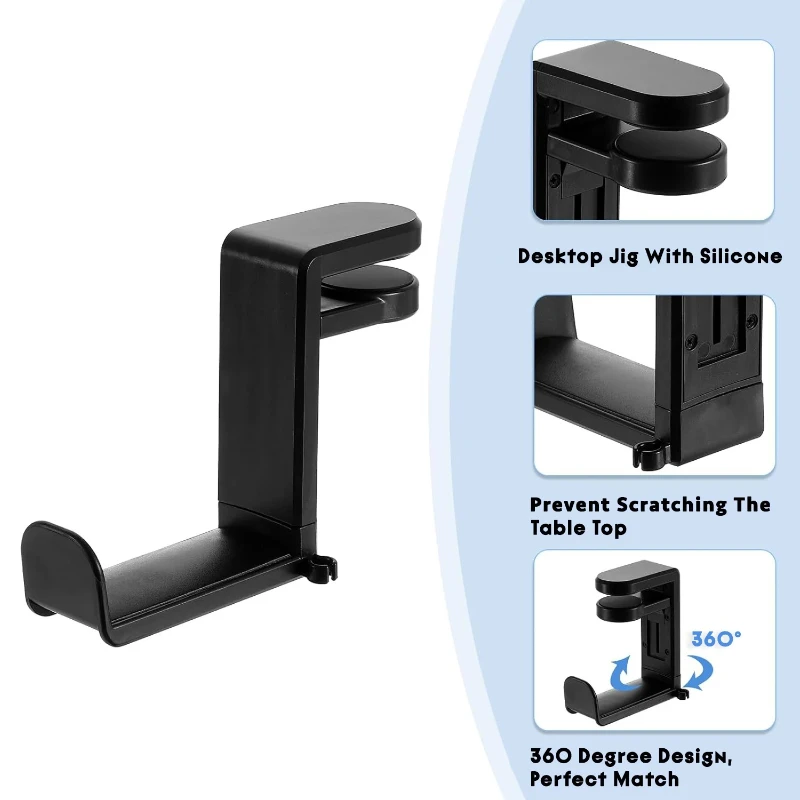 Space Saving Adjustable Headph - огляд і ціна Desk Setup Headphone Stand