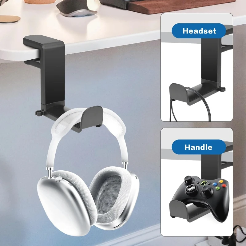 Space Saving Adjustable Headph - огляд і ціна Desk Setup Headphone Stand