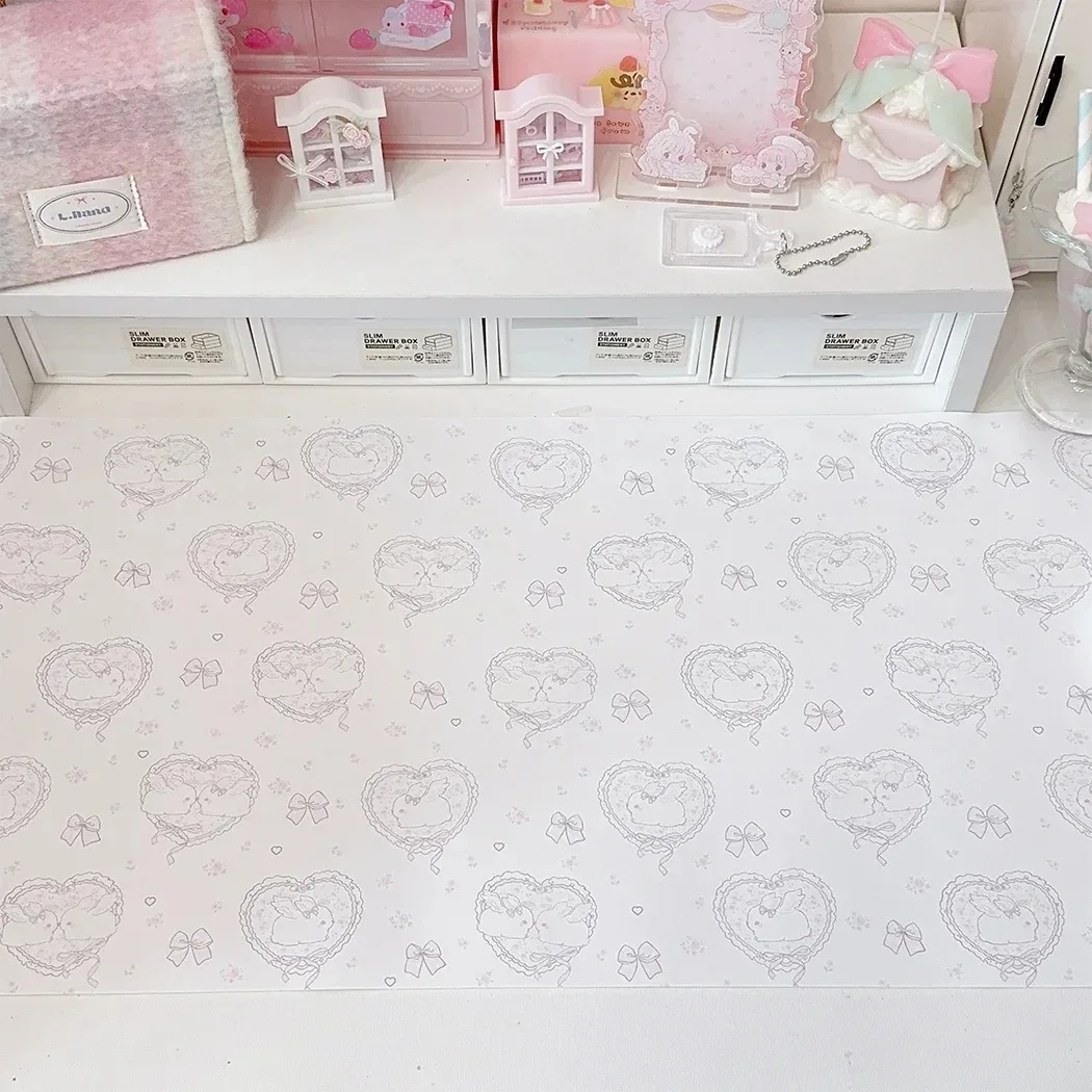 Kawaii Pink Rabbit Girl Heart  - огляд і ціна Desk Setup Pink