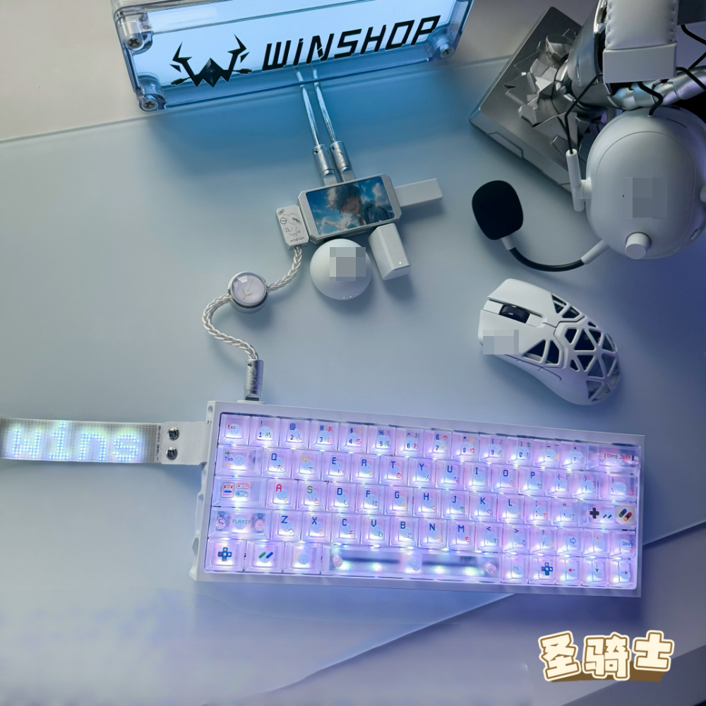 WINSHOP Gaming USB HUB 2-in-1  - огляд і ціна Desk Setup Hub