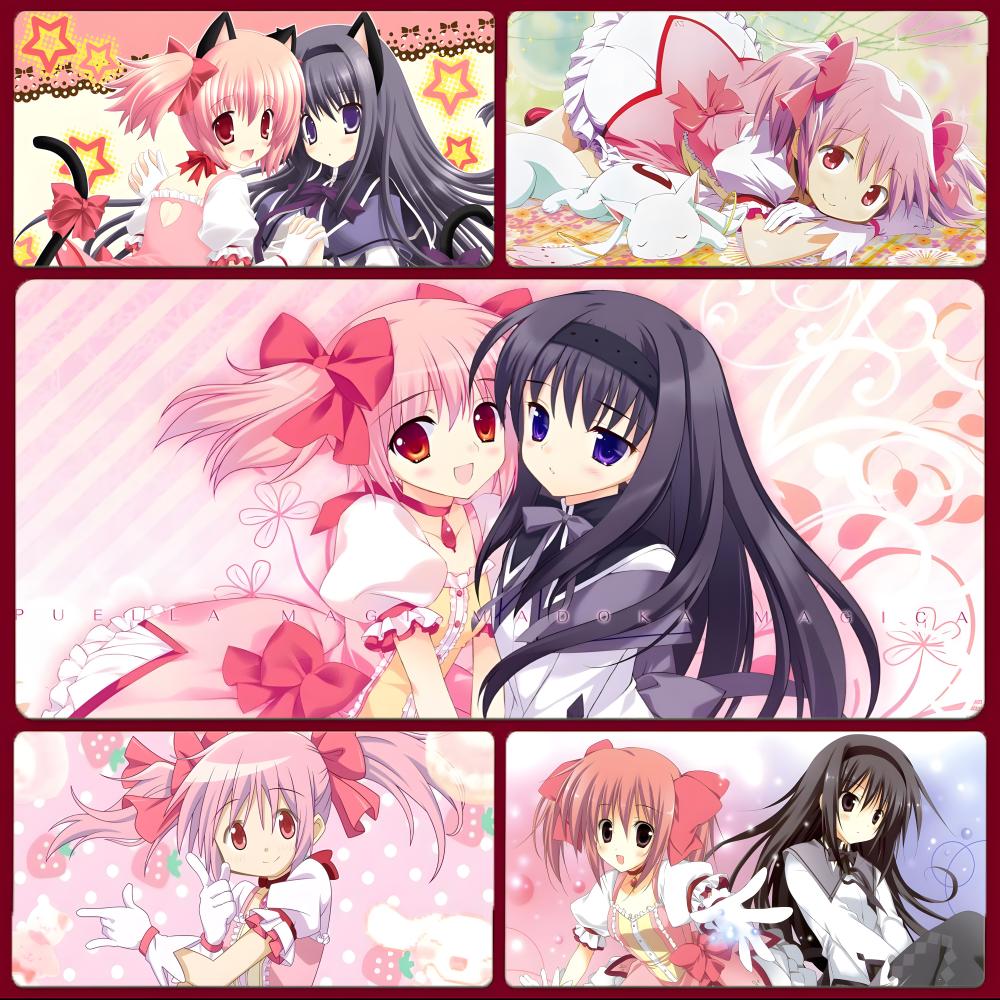 Cute Dark Anime P-Puella Magi  - огляд і ціна Desk Setup Dark