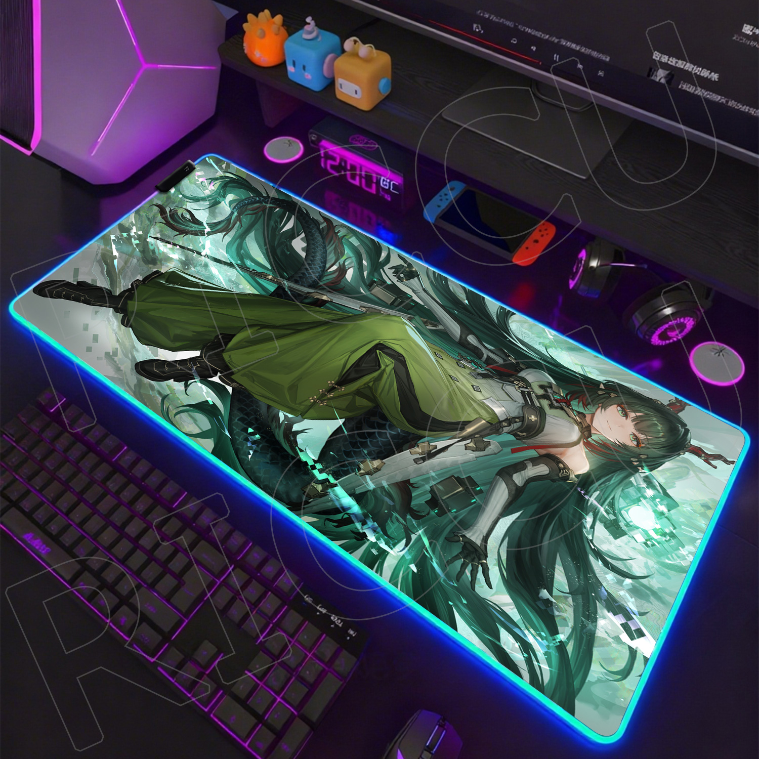 RGB HD XXL Arknights Endfield  - огляд і ціна Desk Setup Rgb