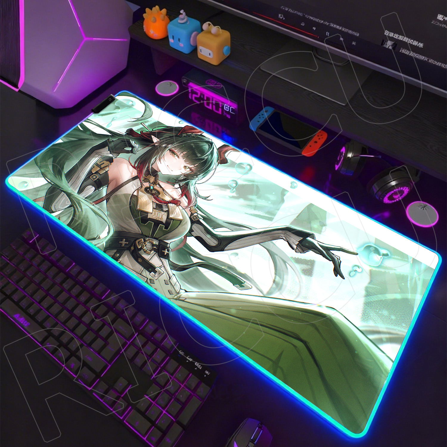 RGB HD XXL Arknights Endfield  - огляд і ціна Desk Setup Rgb