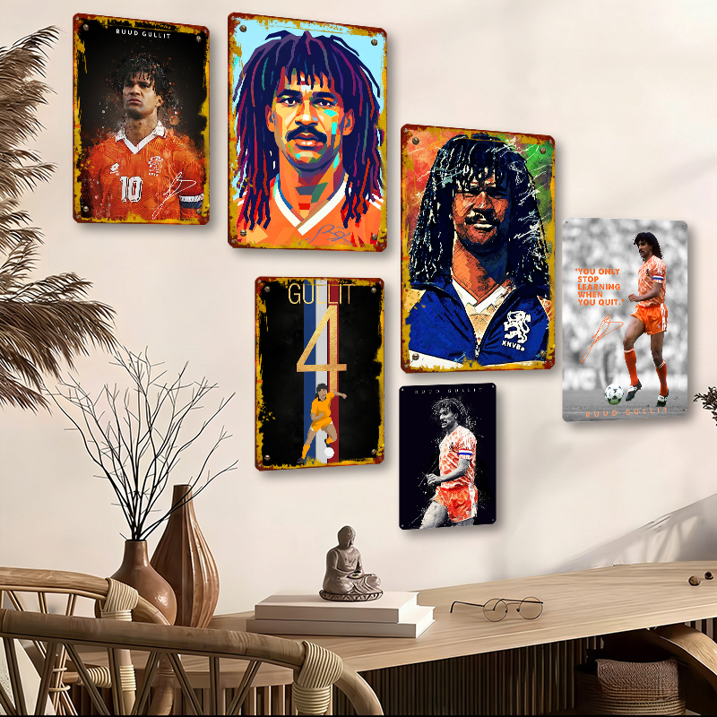 Ruud Gullit Football Player Wa - огляд і ціна Desk Room Setup